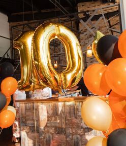 Оформление воздушными шарами